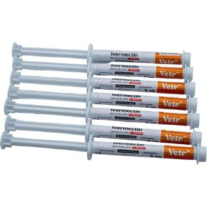 IVermectin للخيول والأغنام 1.87 ٪ تركيز ، 6 سم مكعب ، 7 حزمة in Kuwait