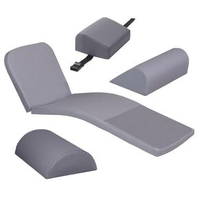 MDC703-MDC103 Dental Chair Overlay System with 3.5 Classic Memory Headrest Gray in Saudi Arabia