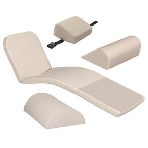 MDC702-MDC202 Dental Chair Overlay System with 4 Classic Memory Headrest Beige in Saudi Arabia