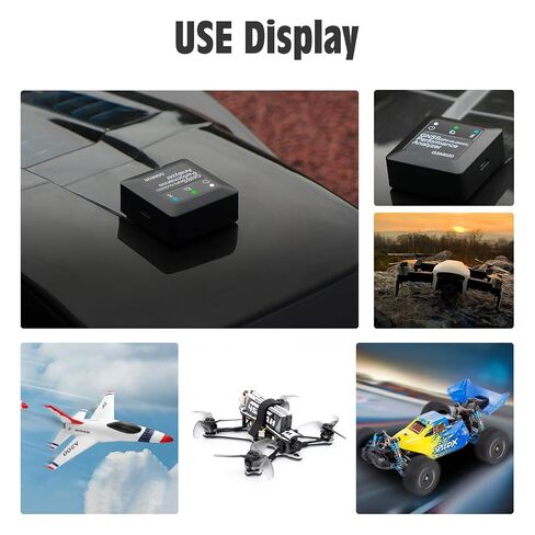 محلل أداء GSM020 GNSS GPS + GLONASS عداد السرعة لسيارة RC طائرة هليكوبتر FPV سباق بدون طيار قياس / السرعة القصوى / متوسط ​​السرعة / المسافة / اختبار السرعة العالية والرأسية in Kuwait