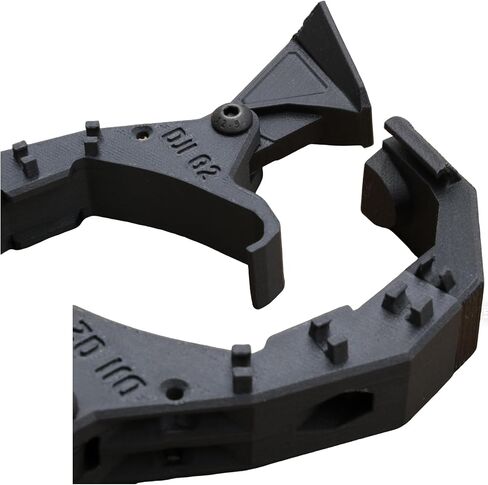 نظارات FPV بدون طيار خوذة تكتيكية محول تركيب ABS من ألياف الكربون شاحنة قلابة زاوية قابلة للتعديل لنظارات DJI 2 (مع مفتاح ربط 2 قطعة) in Kuwait