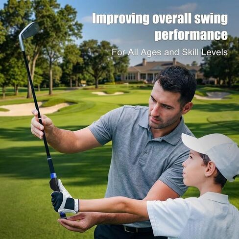 Golf Grip Trainer,Golf Club Grip Right Hand Trainer swing training for Improved Hand Positioning Improve Swing Consistency (Black) in Kuwait
