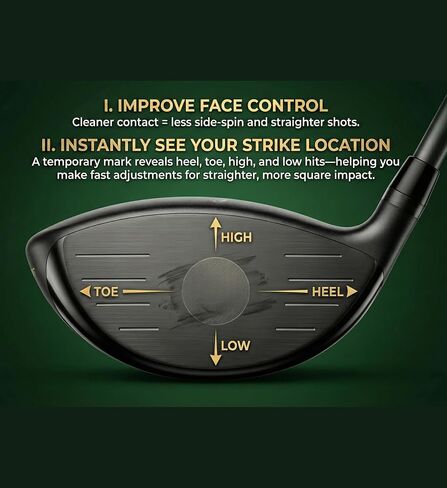 PBJay Slicestick Golf Club Balm Anti Slice and Anti Hook Formula Reduces Side Spin for Straighter Drives and Better Accuracy Clean Easy Application for Drivers Woods and Hybrids in Kuwait