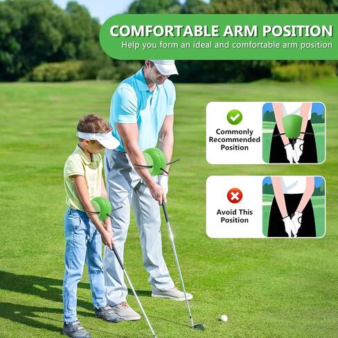 The Connector Golf Training Aid, Golf Swing Aid Training Tool, Golf Swing Trainer for Posture Correction Practice, Golf Swing Training Aid for Improving Arm-Body Coordination in Kuwait