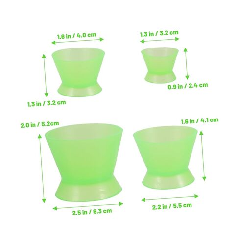 MERRYHAPY Self-condensing Lab Cup Dental Silicone Mixing Cup Dental Oral Material in Kuwait