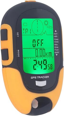 GPS Altimeter Barometer Thermometer Hygrometer Compass Multifunction Meter with Sensor IPX4 for Outdoor Camping Hiking Mountaineering in Kuwait