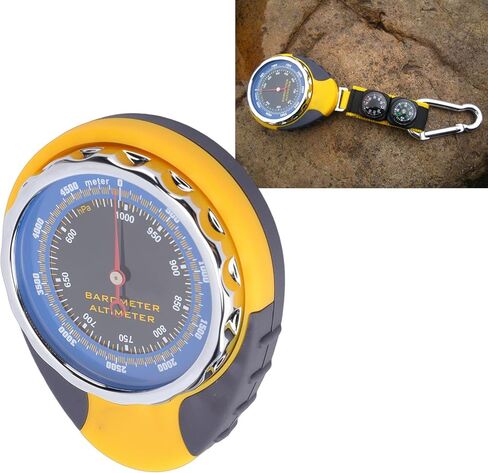 3-in-1 Barometer, Compass, Thermometer,Measurement Range 0-5000 Meters, air Pressure 580-1040 hPa, Temperature Range -30-50 Degrees Celsius in Kuwait