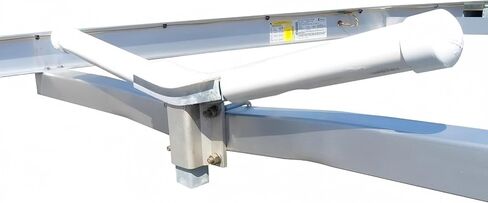 FreeAgain Boat Trailer V-Guide Kit - 2-Layer Hot-Dip Galvanized Center Support with HDPE Plate, Compatible with 3" x 3" Front Cross Member, Includes Bracket & U-Bolts for Marine Saltwater Use in Kuwait