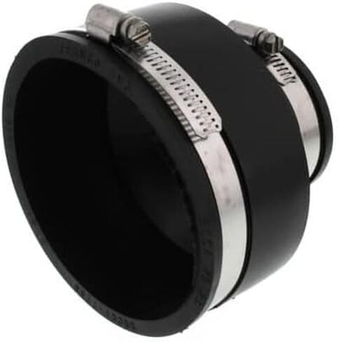 Fernco 1056-42 وصلة أنابيب مرنة 4 بوصة CI/بلاستيك/فولاذ إلى 2 بوصة CI/بلاستيك/فولاذ in Kuwait