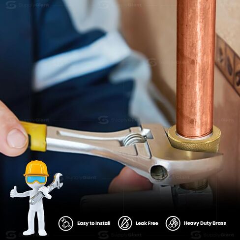 لوازم Everflow BRRC2004-NL 2 X 1-1/2 بوصة وصلة تخفيض نحاسية in Kuwait