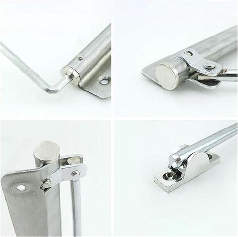 Door Closer, 15KG to 45KG Adjustable Speed Door Closing Equipment Mute Soft Hardware Hydraulic Buffer Automatic Closers Opener in Kuwait