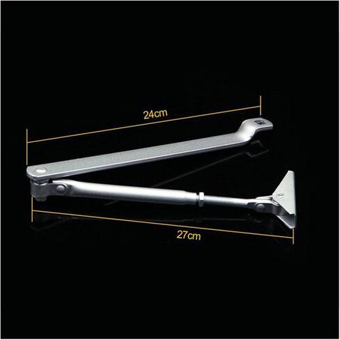 Door Closer, 15KG to 45KG Adjustable Speed Door Closing Equipment Mute Soft Hardware Hydraulic Buffer Automatic Closers Opener in Kuwait