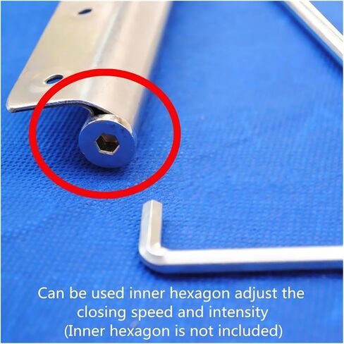 Door Closer, Single Spring Strength Adjustable Surface Mounted Stainless Steel Automatic Closing Fire Rated Door Hardware 45kg Opener in Kuwait