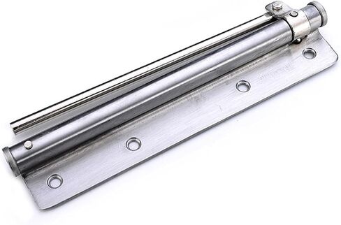Door Closer, Stainless Steel Automatic Door Spring Silver Tone Strength for Home Office Fire Rated Gate 40KG Adjustable Opener in Kuwait