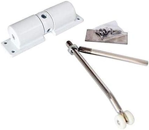 Door Closer, Automatic Silent Closing Hydraulic Invisible Household Simple Small Door Closers Buffer Spring in Kuwait