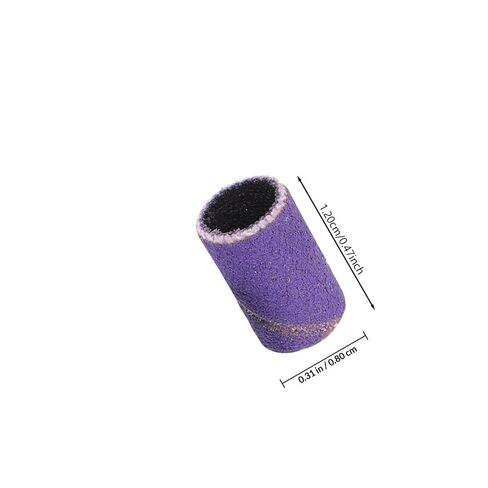 MAGICLULU 750pcs Nail Sand Rings Manicure Band Made of Sturdy Abrasive Paper for Nail Beautify and Peeling Manicure Polishing Accessory for Art Makers and Gel in Kuwait
