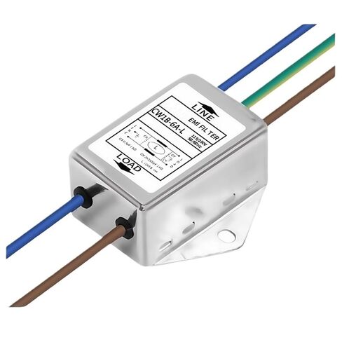 Power Filter 220V Anti-Interference EMI Filter CW1D Power Amplifier CW1B-T-6A 10A(CW1B-6A-T) in Kuwait