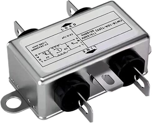 مرشح طاقة أحادي الطور CW4L2-S(005)3A إلى 40A نوع طرفي 220 فولت تيار متردد EMI طاقة (CW1B-6A-T(05)) in Kuwait