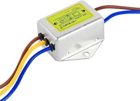 Anti-Interference AC 220V Power Supply Filter EMI line Purifier CW1B-L 1A 3A6A10A(CW1B-10A-L) in Kuwait