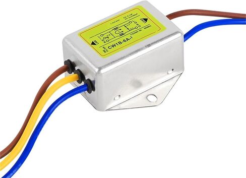 Anti-Interference AC 220V Power Supply Filter EMI line Purifier CW1B-L 1A 3A6A10A(CW1B-10A-L) in Kuwait
