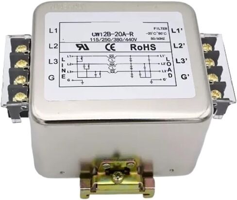 CW12B-3A/40A-R Rail Fixed Three-Phase 380V Inverter Power Filter(CW12B-3A-R) in Kuwait