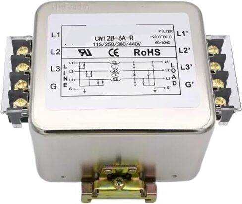 CW12B-3A/40A-R Rail Fixed Three-Phase 380V Inverter Power Filter(CW12B-3A-R) in Kuwait