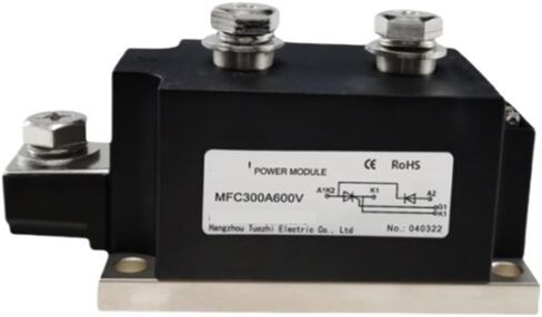 MFC300A600V MFC300A800V MFC300A1000V MFC300A1200V MFC300A1400V MFC300A1800V MFC300A2000V وحدة مقوم الثايرستور (MFC300A800V) in Kuwait