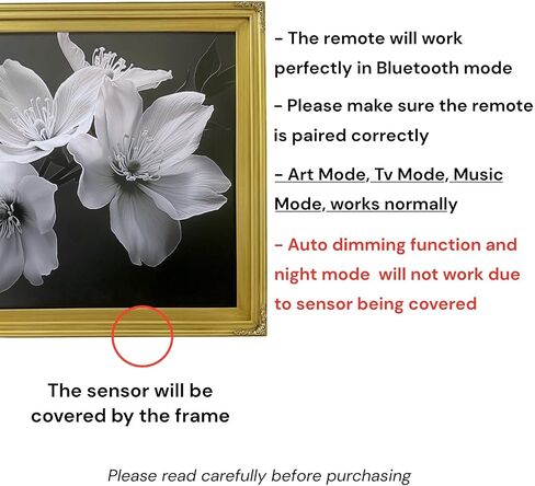 إطار تلفزيوني 55 بوصة لتلفزيون Hisense Canvas. الإطار الخشبي الحقيقي ، الانتهاء من الذهب العتيقة (ليس للاستخدام مع الطرز الأخرى) إطار تلفزيون الخشب المصنوع يدويًا (تلفزيون قماش 55 بوصة) in Kuwait