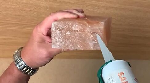 مجموعة غراء ملح الهيمالايا مكونة من 12 لاصقًا لربط الطوب الملحي، مانع التسرب المثالي لربط بلاط الملح وكتل الملح للجدار، لاصق قوي لربط منتجات المواد البلاستيكية in Kuwait