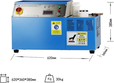5000W Medium Frequency Gold Melting Furnace, 1KG Small Gold Melting Machine, Maximum Temperature 2100°C, for Gold, Silver, Copper, Aluminum, Platinum in Kuwait