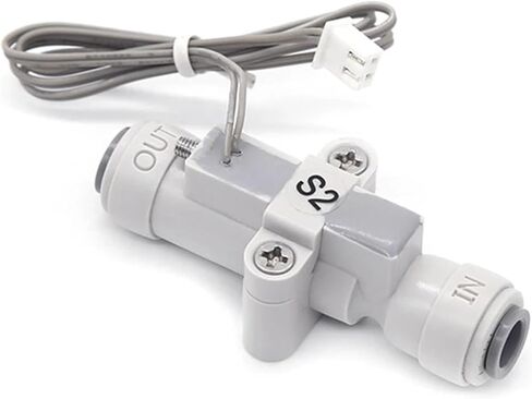 Compact Flow Sensor G1/4"" Liquid Water Flow Sensor Flowmeter Water Flow Switch Suitable for Water Dispenser Purifier in Saudi Arabia