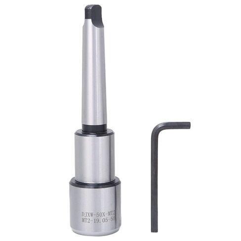MT2 Morse Taper Arbor 19mm Outside Cooling Hollow Drill Bit Connecting Rod High Precision Steel Construction for Metal Drilling and Fabrication in Kuwait