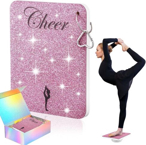 Seenelling Flyer Cheer Stand for Cheerleader Balance and Flexibility Core Strength Training Boards for Standing Practice, Cheer Balance Trainer Equipment in Kuwait