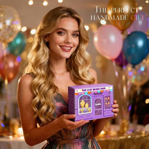 Sunlode 25000pcs Clay Beads Beads Making Kit for Girls ، Beads for Bracelets 6 Boxes Bead for Jewelry Making Friendsilet Sket in Kuwait