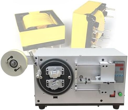 Adjustable 8-45mm Automatic Wrapping Machine, Battery Laminator, for Magnetic Core Charger Coils,Wide Adjustability in Kuwait
