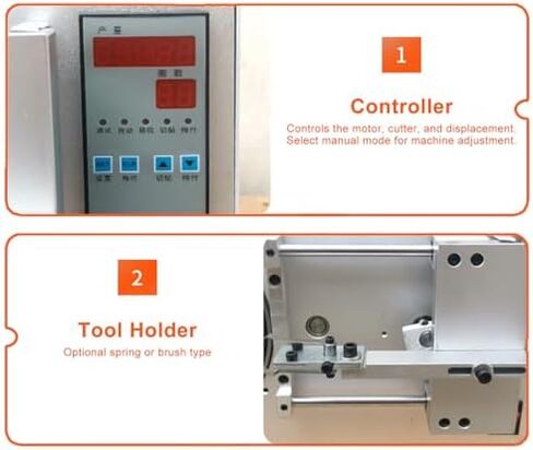 Adjustable 8-45mm Automatic Wrapping Machine, Battery Laminator, for Magnetic Core Charger Coils,Wide Adjustability in Kuwait