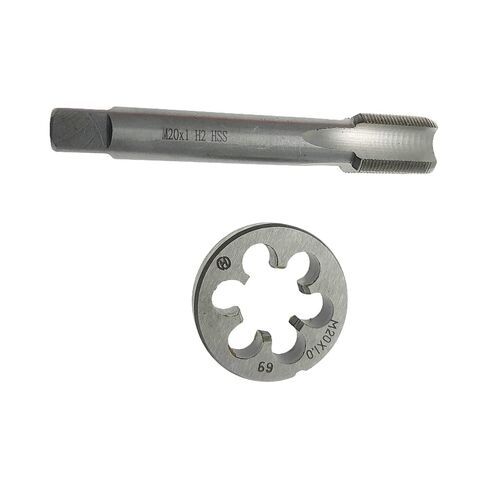 M20x1 Tap Die Set Right Hand RH M20 x 1 Tool Cutting Thread | Straight Fluted Milling Machine in Kuwait