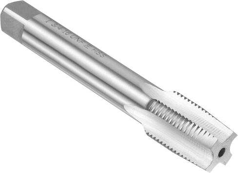 uxcell Hand Taper Tap 3/4"-16 UNF 2B Left Hand Thread Taper Style Taps Straight Flute Screw Tapping Threading Tool High Speed Steel HSS6542 in Kuwait