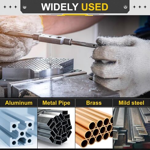uxcell Hand Taper Tap 3/4"-16 UNF 2B Left Hand Thread Taper Style Taps Straight Flute Screw Tapping Threading Tool High Speed Steel HSS6542 in Kuwait