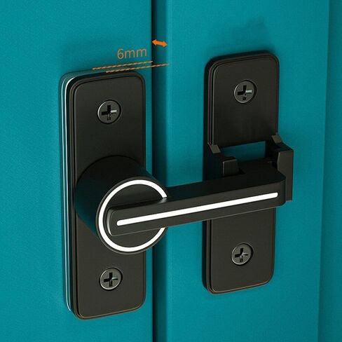 Generic Door Rotatable Heavy Duty Anti Luminous Zinc Alloy Hardware, Garage, Window, Cabinets, Home, in Kuwait