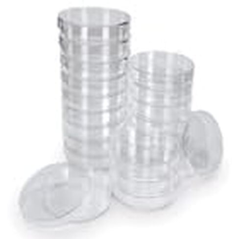 Petri Dishes, Polystyrene, Disposable, Sterile, 100 x 20 mm, Pack of 20 in Kuwait