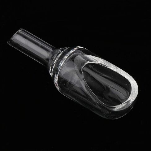 قارب وزن زجاجي دائري، مجموعة من 4 مقاسات (XS، S، M، L)، طبق وزن زجاجي بوروسيليكات وقمع نقل للمختبر، شفاف in Kuwait