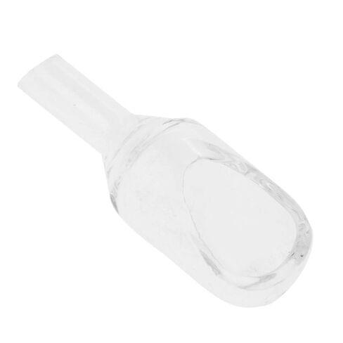قارب وزن زجاجي دائري، مجموعة من 4 مقاسات (XS، S، M، L)، طبق وزن زجاجي بوروسيليكات وقمع نقل للمختبر، شفاف in Kuwait