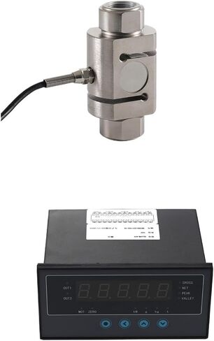 S Type Load Cell Sensor with Indicator Display Tension Compression Force Weight Pressure Sensor 200KG 300KG 500KG 700KG 1T(700KG and Indicator) in Kuwait