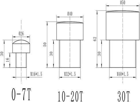Spoke-Type Load Cell Pressure Weight Sensor 20T 30T with indenter(30T) in Kuwait