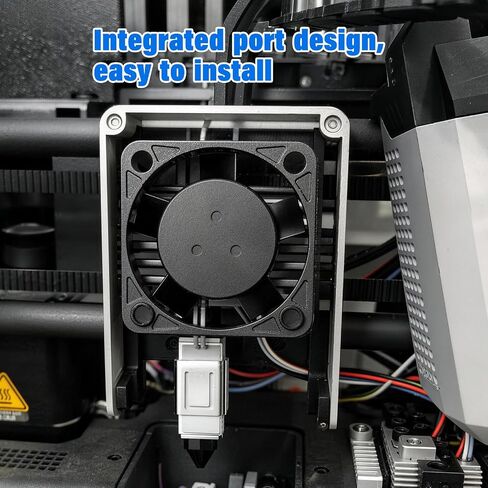 BURMONG P1P P1S Hotend Complete Kit, Hotend Complete Kit for Bambu Lab P1P/P1S 3D Printer, Full Assembly 0.2/0.4/0.6 mm Hardened Steel Nozzle with Ceramic Heater, Extruder Heating Block Replacement in Kuwait