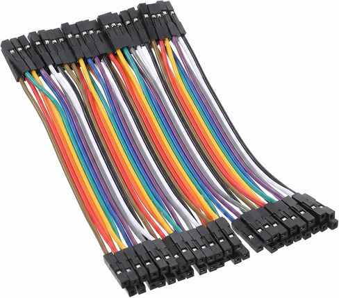 40 Pin Breadboard Jumper Wires Female to Female Compatible for Electronic Breadboard Projects 4.3 inch in Kuwait