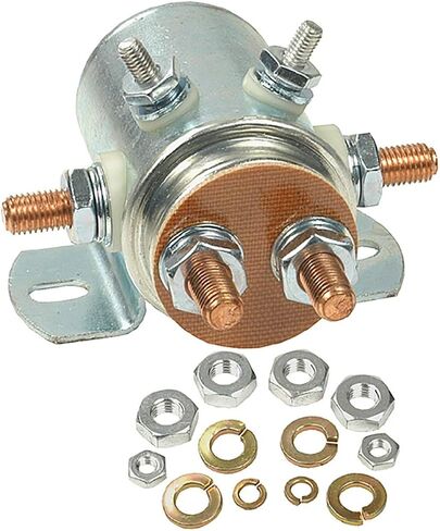 New Continuous Duty Solenoid 24 Volt 6-Terminal (S.P.D.T) Copper Contact Terminal in Kuwait