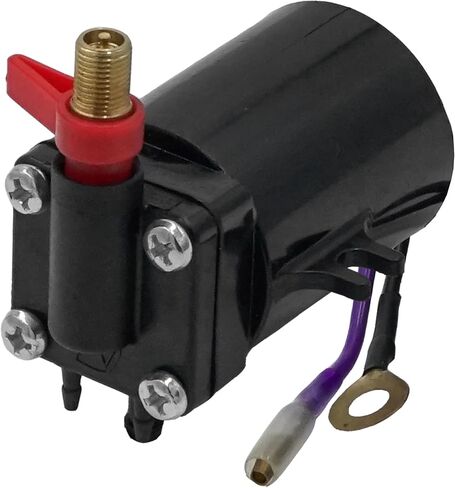 Caltric Fuel Primer Choke Solenoid Compatible with Omc Johnson 125 Hp 1995-1998/130 Hp 1995-2000 in Kuwait
