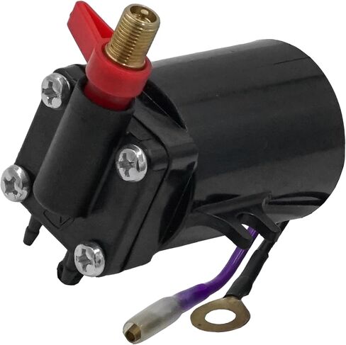 Caltric Fuel Primer Choke Solenoid Compatible with Omc Johnson 125 Hp 1995-1998/130 Hp 1995-2000 in Kuwait